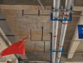 渝中管廊支架的安装方法